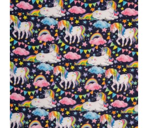 Jersey - Regenbogenbuntes Einhorn